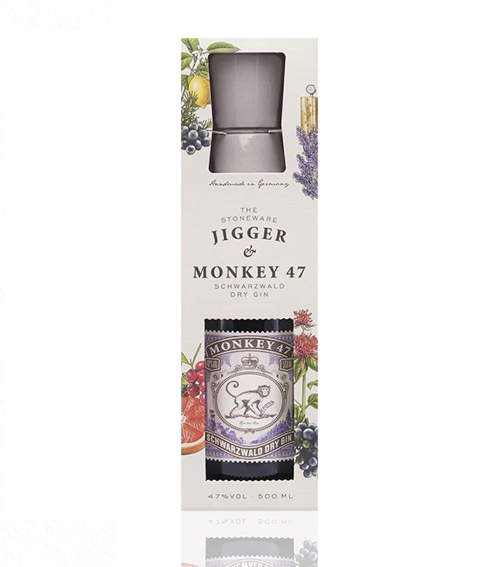 Monkey 47 Dry Gin + Jigger Giftset