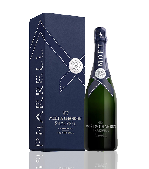 Moet &amp; Chandon x Pharrell Williams Limited Edition (Blue)