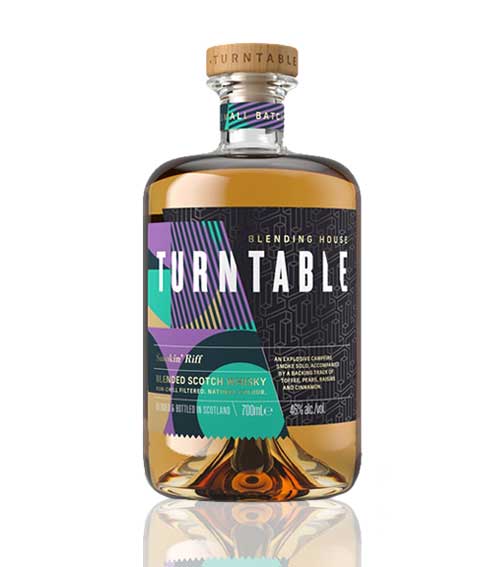 Turntable Smokin' Riff Blended Scotch Whisky