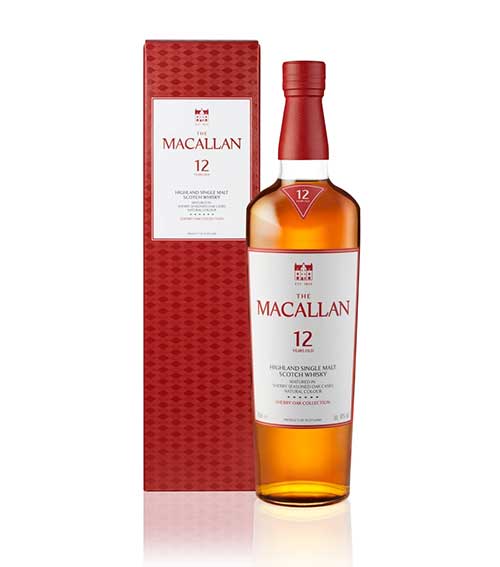 The Macallan 12 Years Sherry Oak Collection Single Malt Whisky