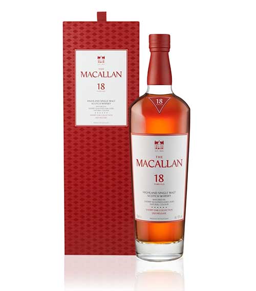 The Macallan 18 Years Sherry Oak Collection 2025 Release Single Malt Whisky