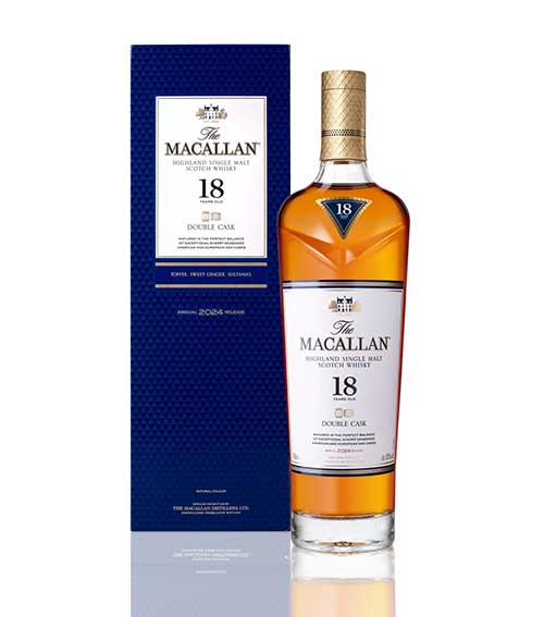 The Macallan 18 Years Double Cask 2024 Release Single Malt Whisky