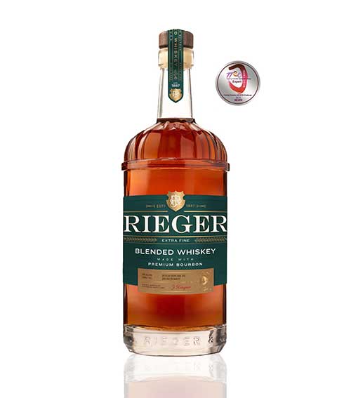 J. Rieger Blended Bourbon Whiskey