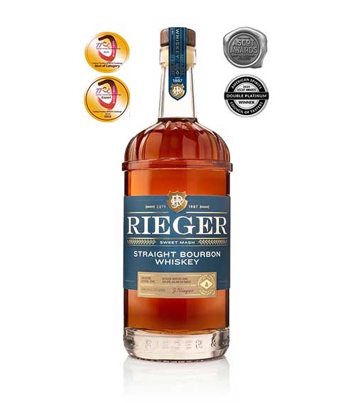 J. Rieger Straight Bourbon Whiskey