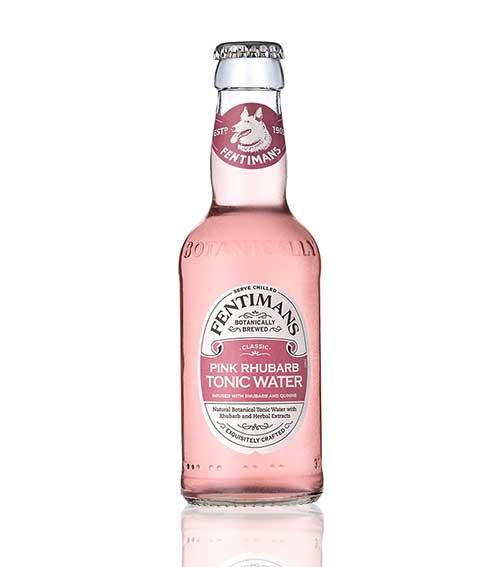 Fentimans Pink Rhubarb Tonic Water 24x200ml