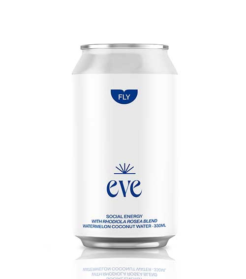 Eve Bliss Fly Sparkling Watermelon Coconut Water 12x330ml