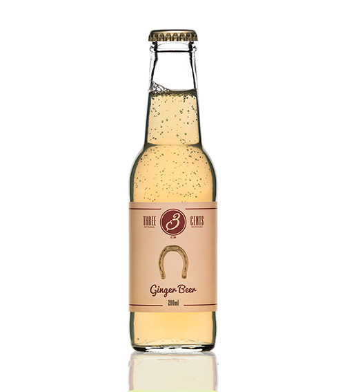 Three Cents Ginger Beer 24x200ml