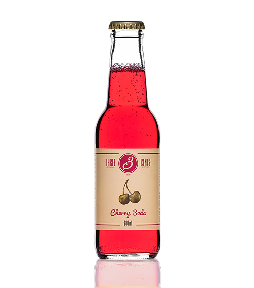 Three Cents Cherry Soda 24x200ml