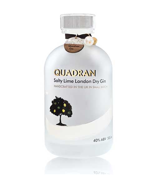 Quadran Salty Lime London Dry Gin 500ml