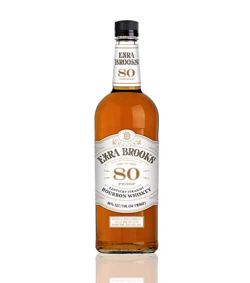 Ezra Brooks 80 Proof Kentucky Straight Bourbon Whiskey