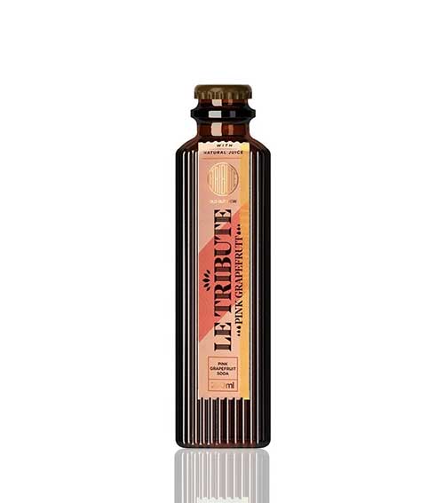 LE TRIBUTE Pink Grapefruit Soda 24x200ml