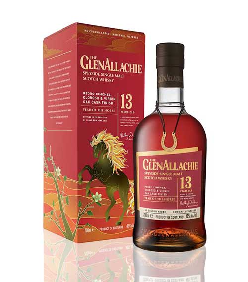The Glenallachie 13 Years Pedro Ximenez Oloroso &amp; Virgin Oak Cask Finish Year of the Horse