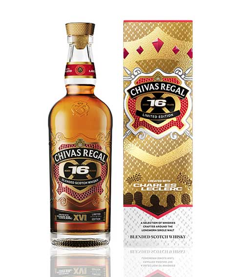 Chivas Regal 16 Years Charles Leclerc Limited Edition