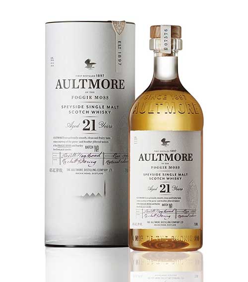 Aultmore of the Foggie Moss 21 Years Speyside Single Malt Whisky
