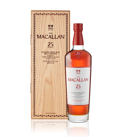 The Macallan 25 Years Sherry Oak Collection 2026 Release Single Malt Whisky