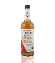 [POTTERS151] Potter's 151 Rum