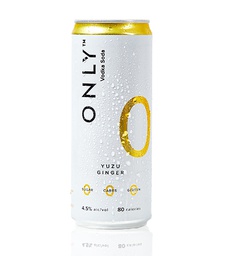 [ONLYYUZUGINGER12] ONLY Vodka Soda - Yuzu Ginger 12x330ml