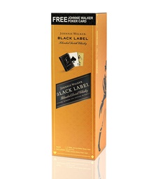 [JWBL12YEARSPOKER] Johnnie Walker Black Label 12 Years + Poker Card