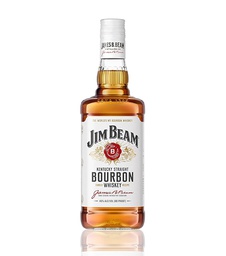 [JIMBEAMWHITE750] Jim Beam Kentucky Straight Bourbon Whiskey 750ml