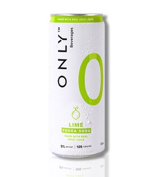 [ONLYLIME24] ONLY Vodka Soda - Lime 24x330ml