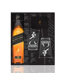 [JWBLACK2HBGLASS] Johnnie Walker Black Label 12 Years w/ 2 x Highball Glass